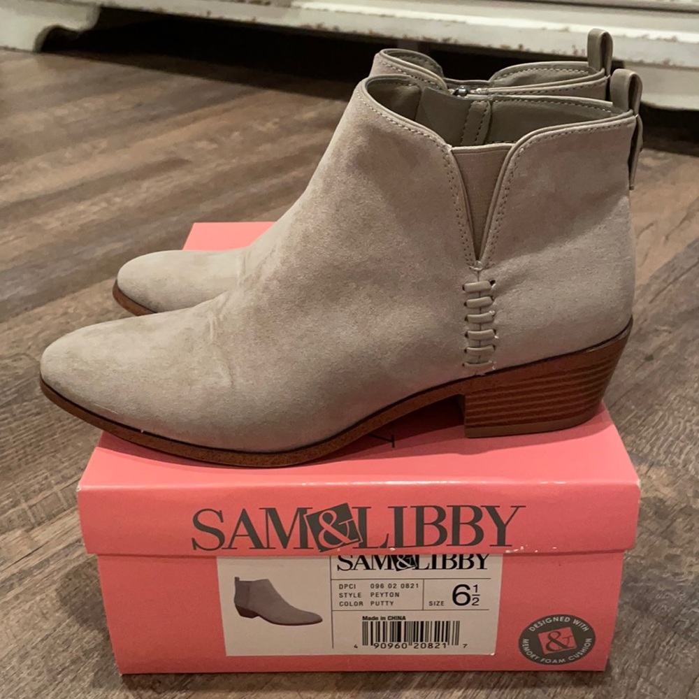 Sam & Libby Peyton putty booties
